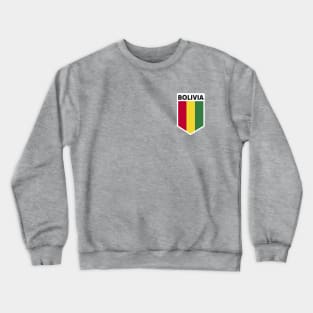 Bolivia Flag Emblem Crewneck Sweatshirt